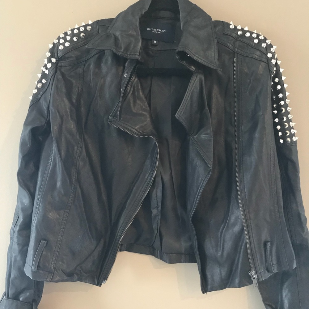 Burberry Leather Jacket
